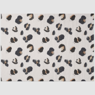 Tropical Animal Print and Greenery Series Design 1 Tissue Paper