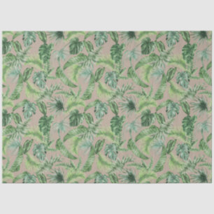 Tropical Animal Print &Greenery Series Design 10 Tissue Paper