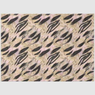 Tropical Animal Print &Greenery Series Design 27 Tissue Paper