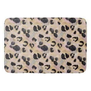 Tropical Animal Print &Greenery Series Design 30 Bath Mat