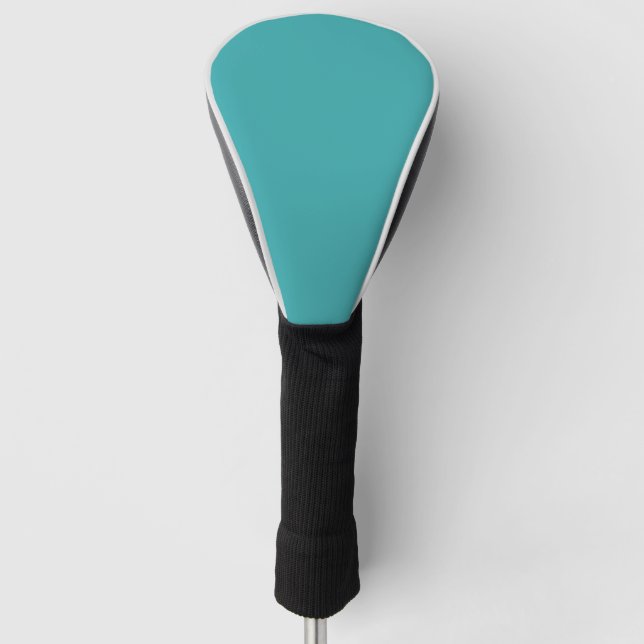 Tropical Aqua / Turquoise Solid Colour SW 6767 Golf Head Cover (Front)