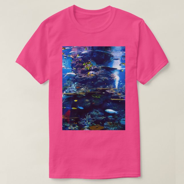 tropical aquarium 1 T-Shirt (Design Front)