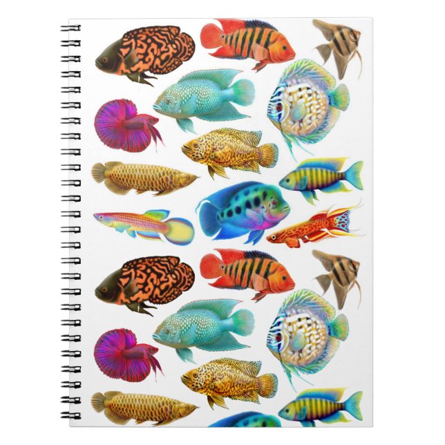 Tropical Aquarium Fish Notebook (Front)