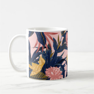 Tropical Art: Bright Forest Patterns Coffee Mug