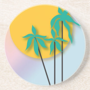Tropical Art Coaster