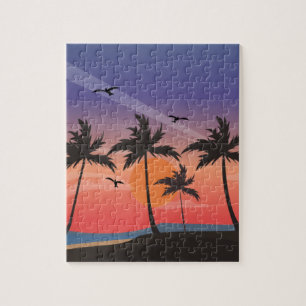 tropical art jigsaw puzzle