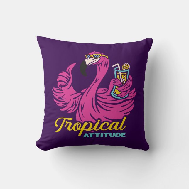Tropical Attitude Cushion (Front)