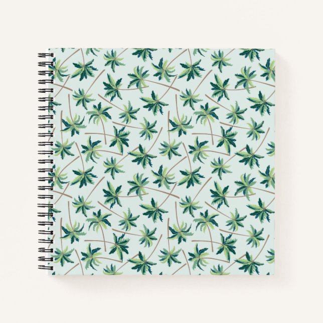 Tropical Australian Foxtail Palm Notebook (Front)