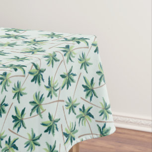Tropical Australian Foxtail Palm Tablecloth