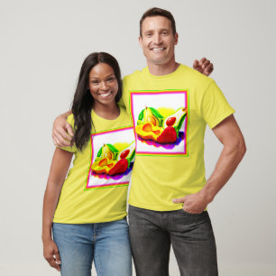 Tropical Avocado, Strawberry, and Mango. Buy Now T-Shirt