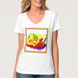 Tropical Avocado, Strawberry, and Mango. Buy Now T-Shirt