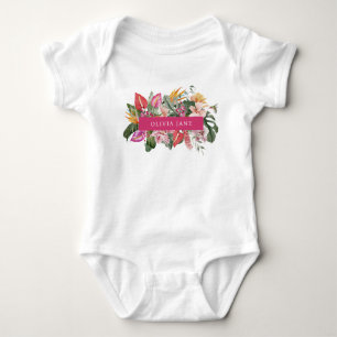 Tropical Baby Bodysuit