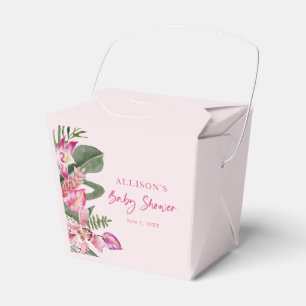 Tropical Baby Shower Favour Box