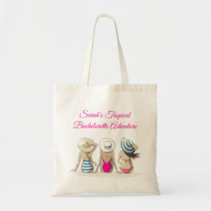 Tropical Bachelorette  Tote Bag