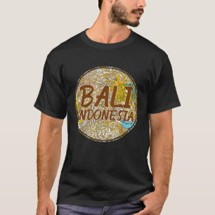Tropical Bali Surf Surfing Gift Idea Indonesia T-Shirt