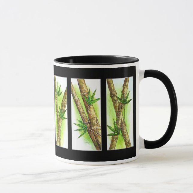 Tropical Bamboo Painting - Multi Mug (Right)