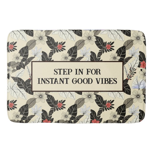 Tropical Bath Mat (Front)