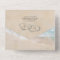 Tropical Beach All in One Wedding Invite
