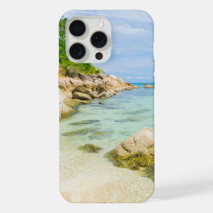Tropical beach and turquoise water in Thailand iPhone 15 Pro Max Case