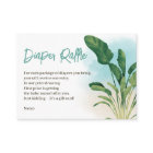 Tropical beach Baby on board surf diaper raffle