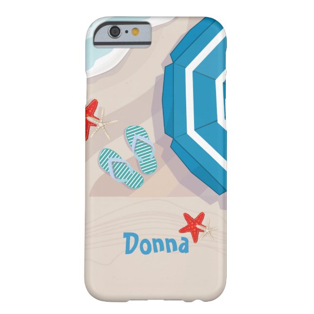 Tropical beach Case-Mate iPhone case (Back)