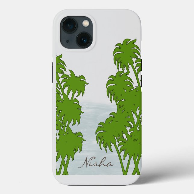 Tropical Beach  Case-Mate iPhone Case (Back)
