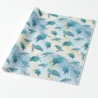 Tropical Beach Christmas Sea Turtle Glitter