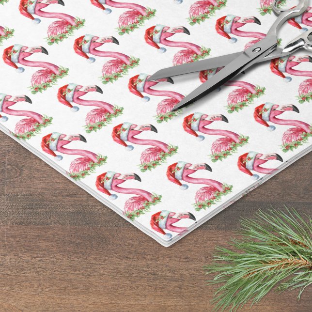 Tropical Beach Christmas Tissue Paper (Tropical Beach Christmas Tissue Paper)