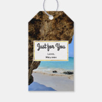  Tropical Beach Coast with a Big Rock Just for You