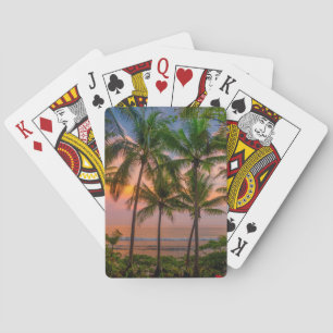 Tropical Beach Corcovado National Park Playing Cards