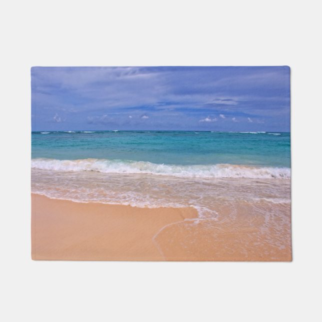 Tropical Beach Doormat (Front)