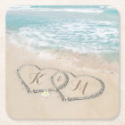 Tropical Beach Heart Shore Monogram