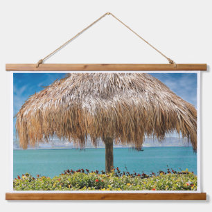 Tropical Beach Hut Wall Art Coastal Decor
