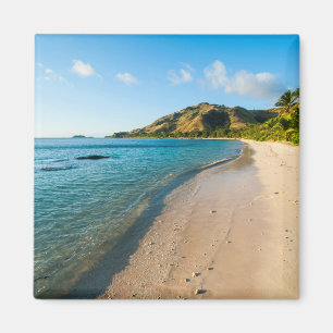 Tropical Beach Landscape, Fiji Magnet