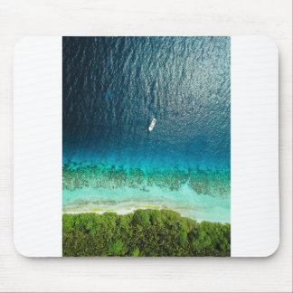 Tropical Beach Mouse Mat