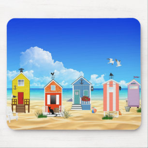 Tropical Beach Mouse Mat