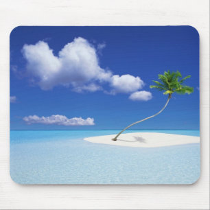 Tropical Beach Mouse Pad