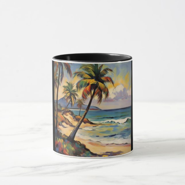 Tropical Beach Mug (Center)