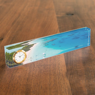 Tropical Beach Nameplate