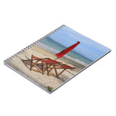 Tropical beach notebook (Left Side)