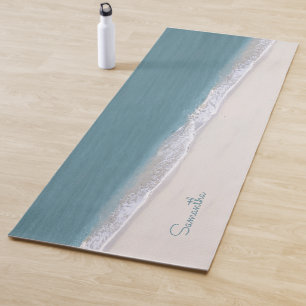 Tropical Beach Ocean Personalised Yoga Mat