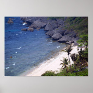 Tropical Beach on a Secluded Island Poster