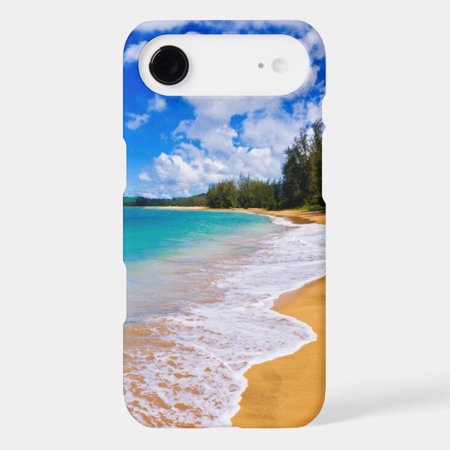 Tropical beach paradise, Hawaii Case-Mate iPhone Case (Back)