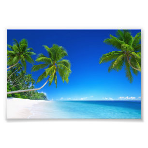 Tropical Beach Photo Print