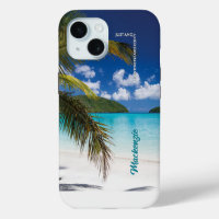 Tropical Beach Scene Paradise