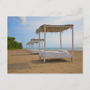 Tropical Beach Scene Postcard