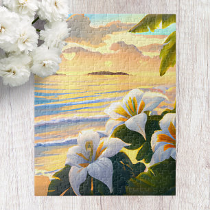 Tropical Beach Scenery Jigsaw Puzzle