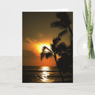 Tropical Beach Shoreline Wedding Invitation