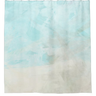 Tropical Beach Shower Curtain