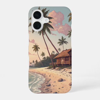  Tropical Beach Sunset Phone Case – Palm Trees